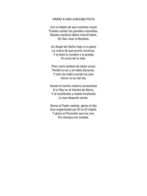 HIMNO NG SAN JUAN .